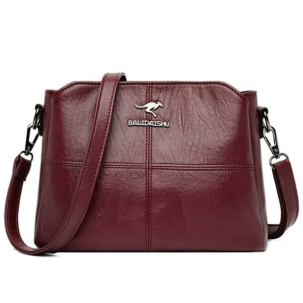 BOLSO DE HOMBRO EN CUERO