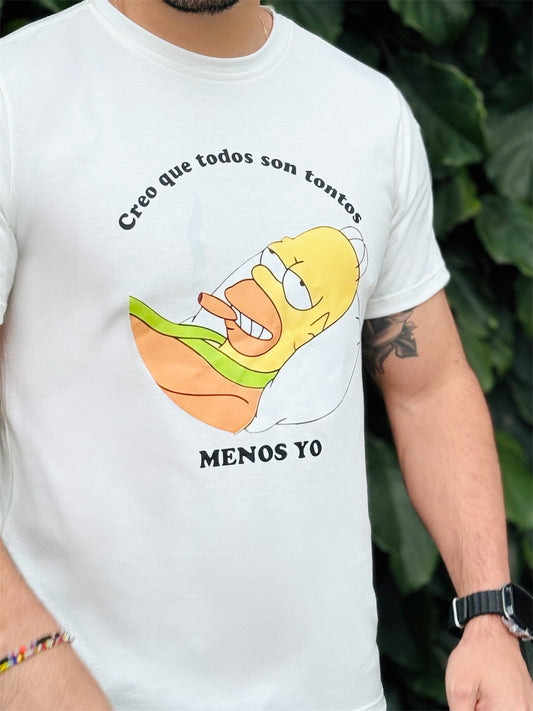 Camiseta Homero Simp