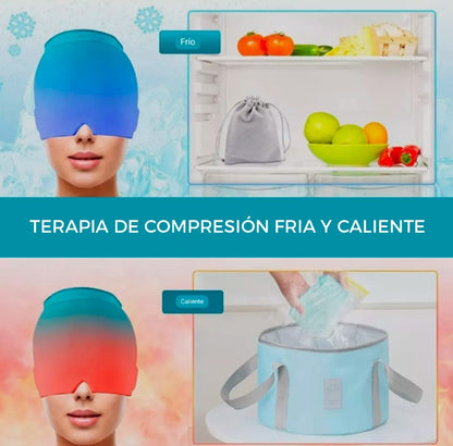 NUEVO GORRO DE GEL PARA MIGRAÑA Y DOLOR DE CA