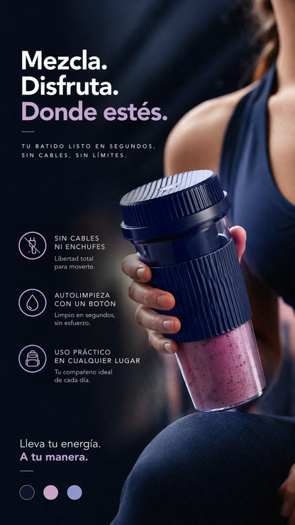 VASO LICUADORA PORTÁTIL