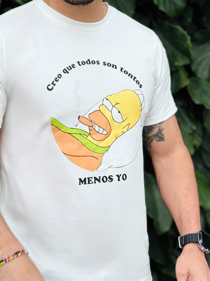 Camiseta Homero Simp