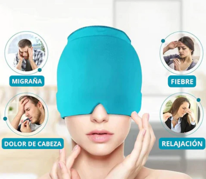 NUEVO GORRO DE GEL PARA MIGRAÑA Y DOLOR DE CA