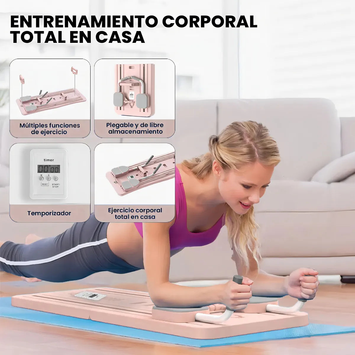 TABLA PARA PILATES PLEGABLE